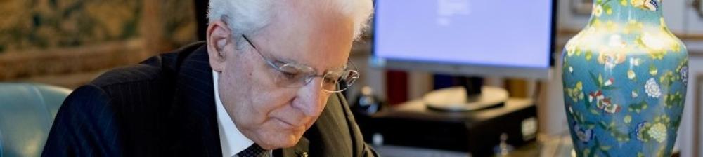 Sanità, Mattarella: "Chi dona il sangue trasmette un messaggio di condivisione e solidarietà"