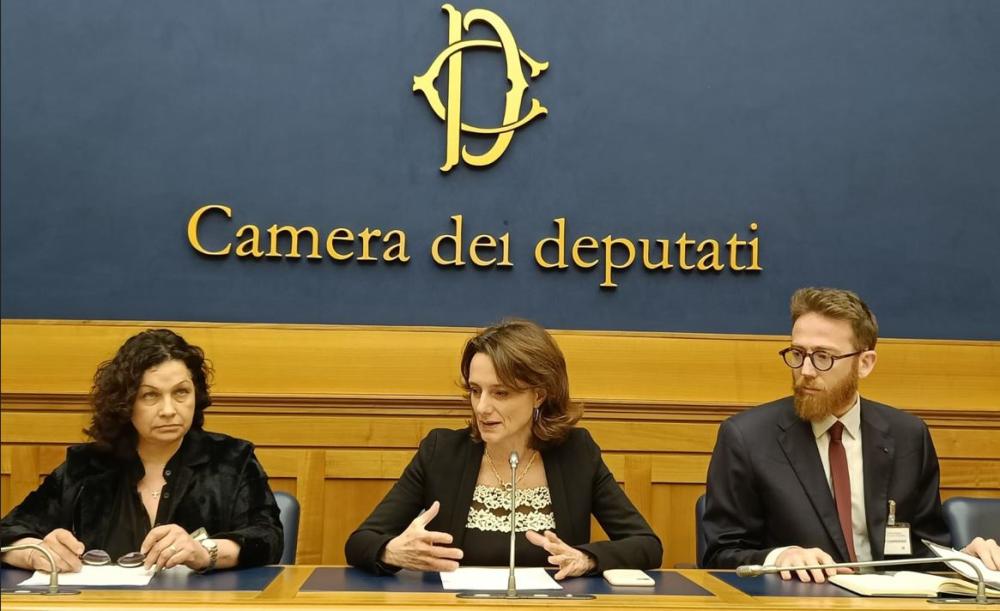 da sinistra: Concetta Stanizzi, Elena Bonetti, Roberto Persio